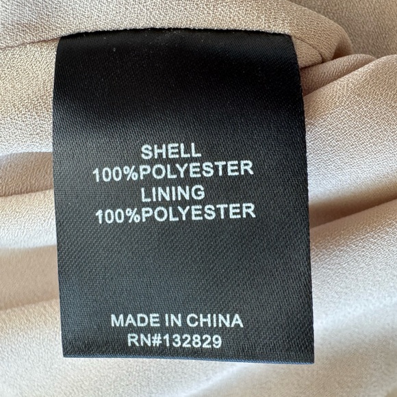 House of Harlow 1960 Striped Mini Dress in Tan and White - Picture 11 of 12